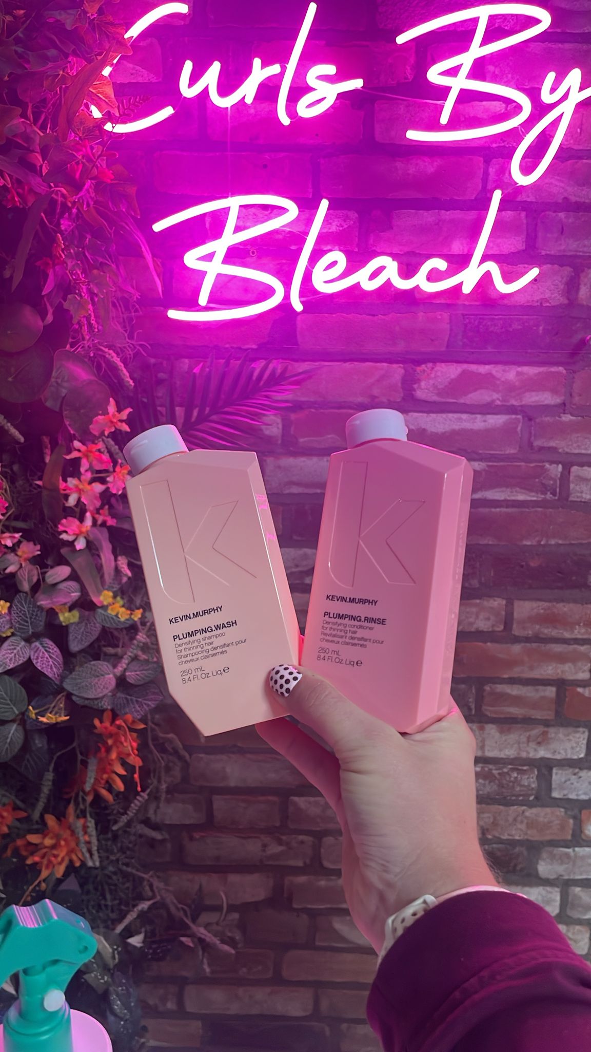 Kevin Murphy- 2x 250ml - Plumping wash & rinse