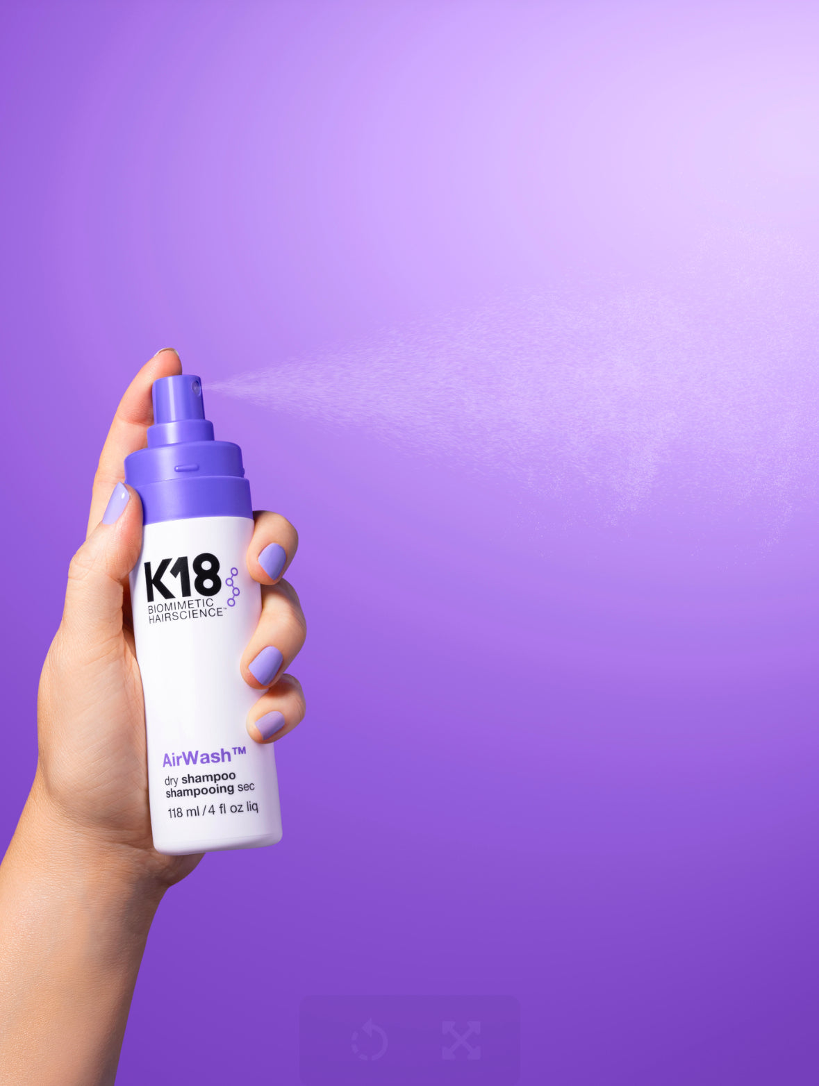 K18 Airwash Droogshampoo